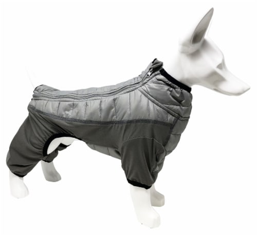 Pet Life Aura-Vent Lightweight 4-Season Stretch and Quick-Dry Full Body Dog Jacket Perspective: right