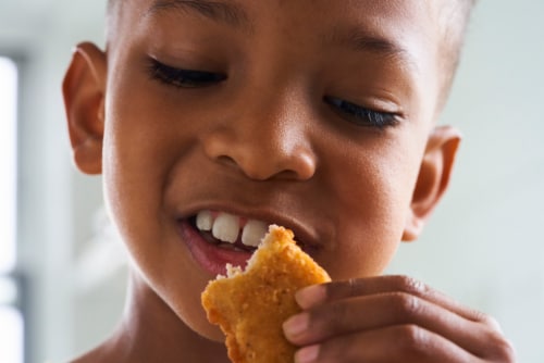 Beyond Meat Beyond Chicken Plant-Based Breaded Tenders Perspective: right
