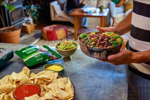 Beyond Meat Beyond Steak Plant-Based Seared Tips Perspective: right