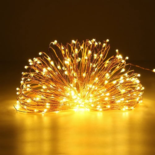 Copper String Lights, Fairy String Lights 8 Modes Battery Powered