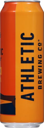 Athletic Brewing Co.® Free Wave Hazy IPA Craft Beer Can Perspective: right