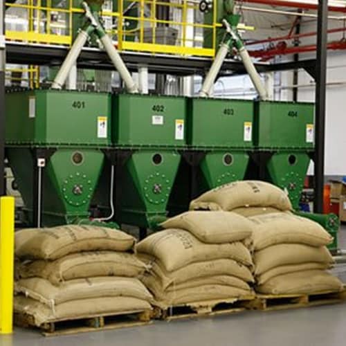 Sumatra Mandheling Indonesian Fresh Dark Roast Coffee | Medium Grind (Drip) - 2 lb Perspective: right