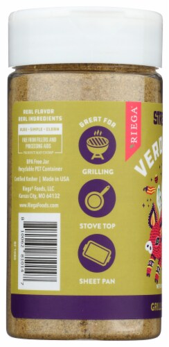 Riega® Street Tacos Verde Pork Grill Seasoning Perspective: right
