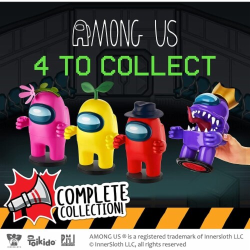 among us figure with stamper