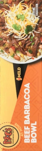 Moe's Beef Barbacoa Bowl Frozen Meal Perspective: right