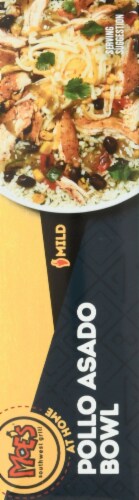 Moe's Pollo Asado Bowl Frozen Meal Perspective: right