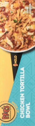 Moe's Chicken Enchilada Bowl Frozen Meal Perspective: right