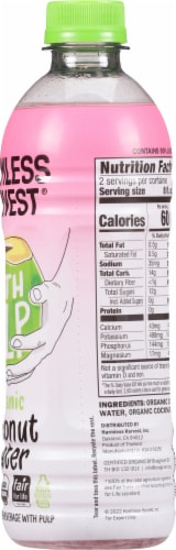 Harmless Harvest® Organic Coconut Bottled Water Perspective: right