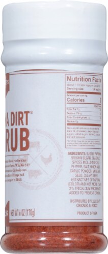 Lillie's Q Carolina Dirt® BBQ Rub Perspective: right