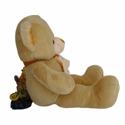 Teddy Bear | Pennie Brown Faux Fur Bear | 32 Inches Perspective: right