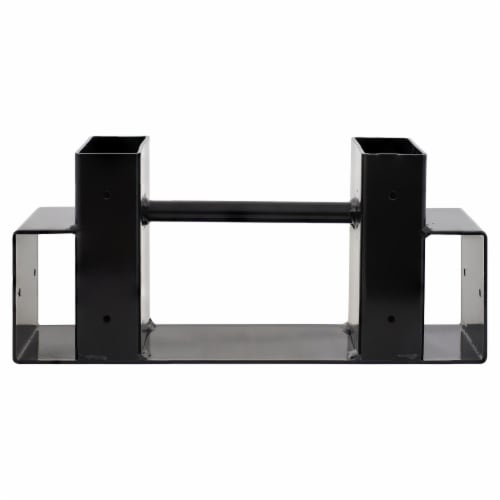 Sunnydaze Steel Adjustable Firewood Log Rack Bracket Kit Set of 2, 6