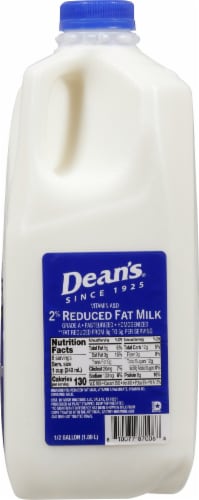 Dean's 2% Reduced Fat Milk Perspective: right