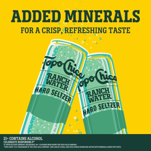 Topo Chico Ranch Water Gluten Free Hard Seltzer Perspective: right