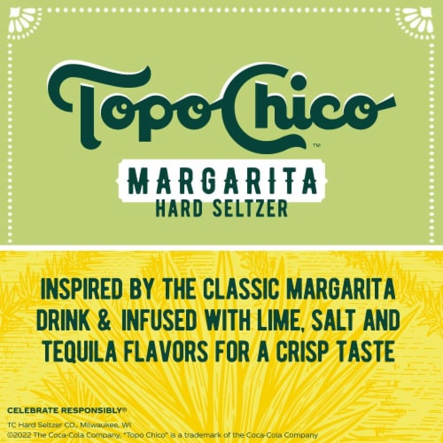 Topo Chico® Signature Margarita Hard Seltzer Single Can Perspective: right