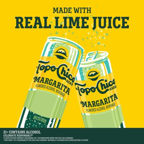 Topo Chico Hard Margarita Flavored Alcohol Beverage Variety Pack Perspective: right