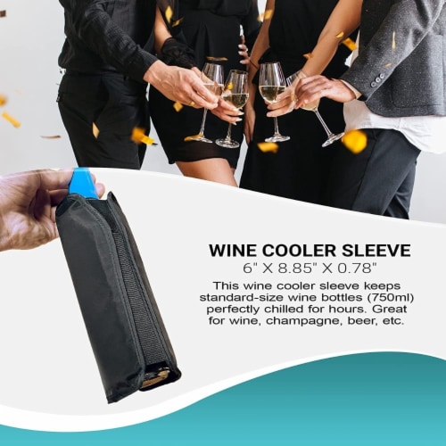 Wine bottle cooler holder hotsell