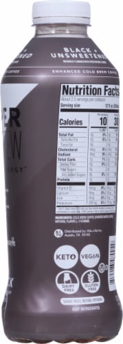 Super Coffee Super Cold Brew™ Bold + Smooth Unsweetened Black Coffee Perspective: right