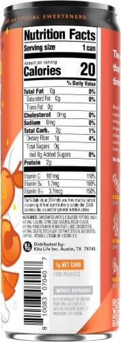 Super Enrgy™ Zero Sugar Mango Peach Pop Perspective: right