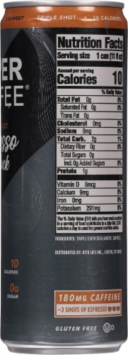 Super Coffee® Triple Shot Espresso Black Perspective: right