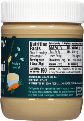 Soom® Premium Tahini Perspective: right