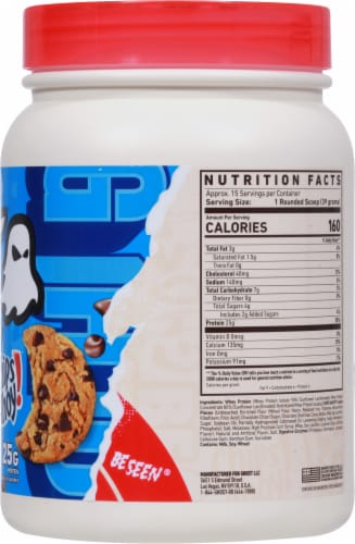 Ghost® Chips Ahoy® Whey Protein Powder Perspective: right