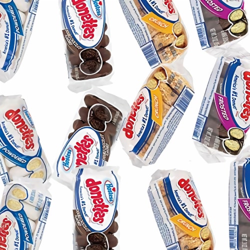 Hostess Donettes and Jumbo Donettes 7 Flavor Donut Lovers Variety Pack by Tribeca Curations | Perspective: right