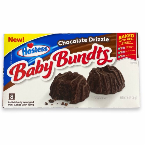 Ultimate Baby Bundts Variety Pack by Hostess | Lemon Drizzle, Strawberry Cheesecake, Cinnamon Perspective: right