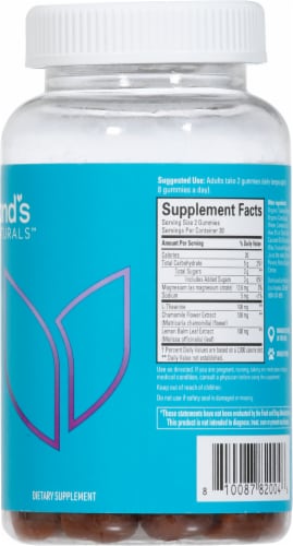 Hyland's Naturals™ Stress Busters™ Raspberry Gummies Perspective: right