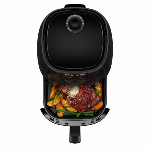 Chefman 5 Quart Air Fryer - Black Perspective: right