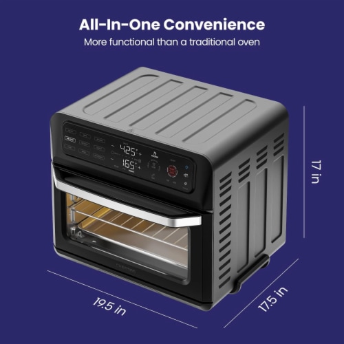 Chefman ExacTemp Toaster Oven Air Fryer RJ50SST2PB, 1 Kroger