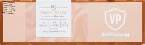 Vital Proteins Peanut Butter Fudge Collagen Protein Bars Perspective: right