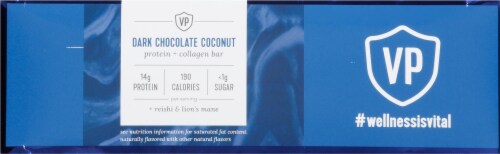 Vital Proteins® Jennifer Aniston™ Protein+Collagen Bar - Dark Chocolate Coconut Perspective: right