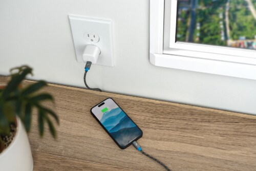 Nimble® Subnano 20W PD Wall Charger with USB-C Port - White Perspective: right