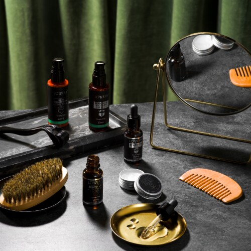 Men's 12-Pc. Beard Grooming & Growth Kit, Beard Trimming Gift Set, 12 ...