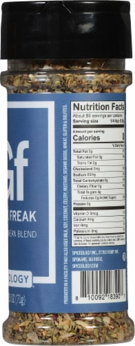 Spiceology® Greek Freak Mediterranean Seasoning Perspective: right