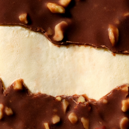 Keto Pint Zero Added Sugar Sea Salt Caramel Crunch Ice Cream Bar Perspective: right