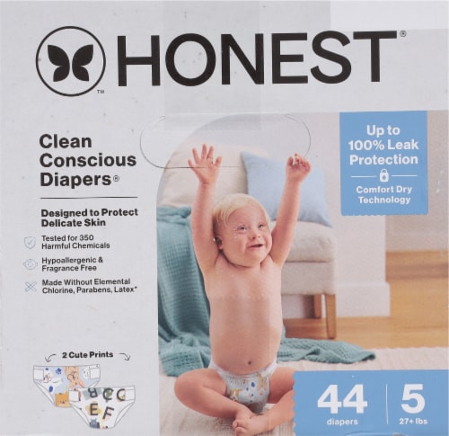 Honest® Clean Concious Diapers™ Size 5 (27+lbs) Perspective: right