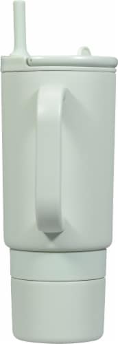 Ello® Pop & Fill 30oz Stainless Steel Water Bottle - Sage Perspective: right