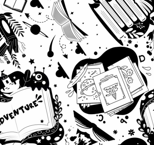Lil Learnerz (Small - Book Club & Phantom) Perspective: right