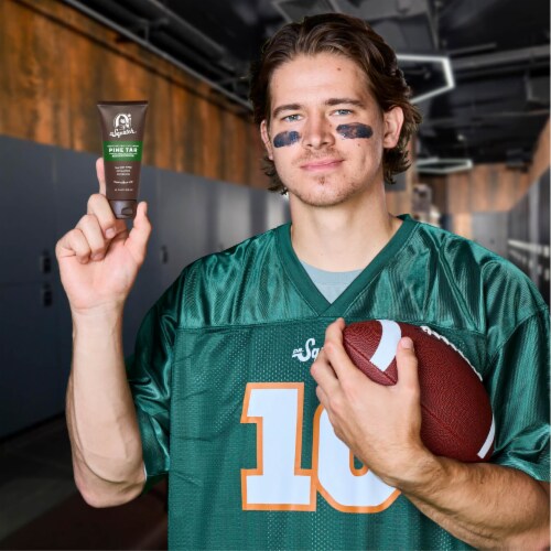 Dr. Squatch® Pine Tar Men's Natural Face Wash Perspective: right