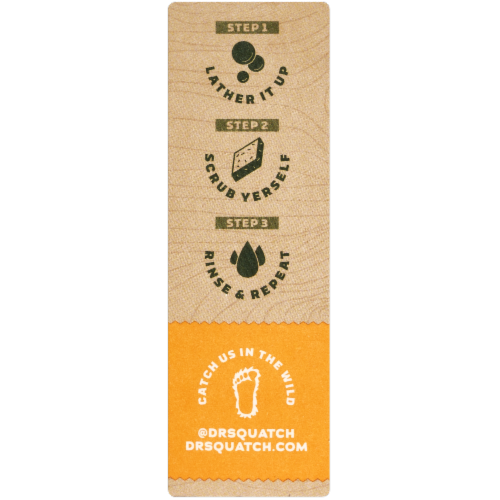 Dr. Squatch® Summer Citrus Bar Soap Perspective: right