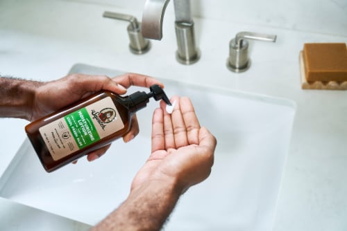 Dr. Squatch® Men's Natural Cool Fresh Aloe Moisturizing Lotion Perspective: right