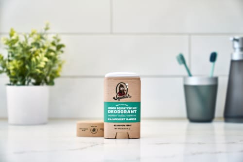 Dr. Squatch® Coconut Castaway Men's Natural Deodorant Perspective: right