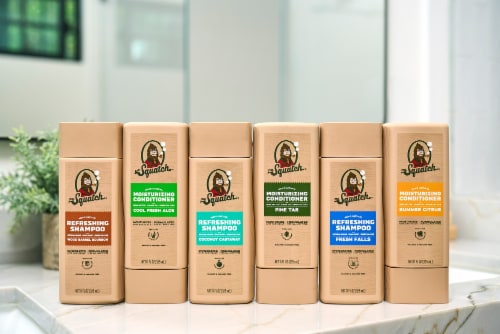 Dr. Squatch® Wood Barrel Bourbon Men's Natural Conditioner Perspective: right