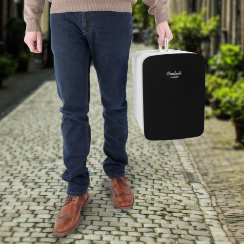 Cooluli Infinity 15 Liter Portable Compact Mini Fridge - Black Perspective: right
