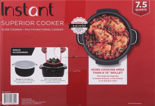 Instant Brands Superior Cooker 7.5 qt Perspective: right