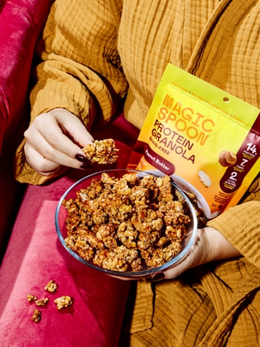 Magic Spoon® Peanut Butter Protien Granola Perspective: right