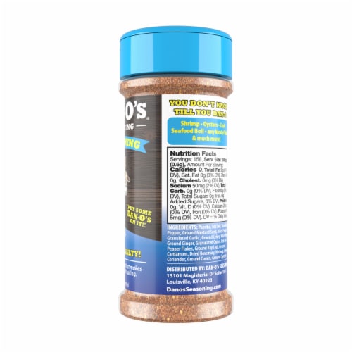 Dan-O's® SEA-soning Seasoning Perspective: right