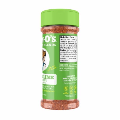 Dan-O’s® Chili Lime Seasoning Perspective: right