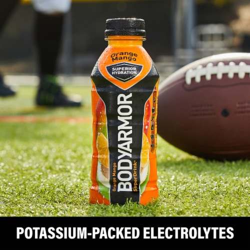 BODYARMOR® Sports Drink Orange Mango Bottles Perspective: right